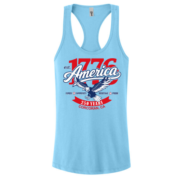 1776 America - Corcoran  - Women's Ideal Racerback Tank Thumbnail