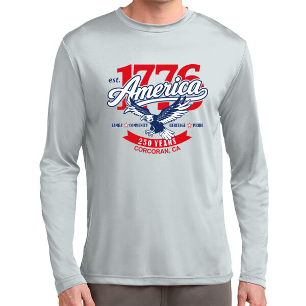 1776 America - Corcoran  - Tall Long Sleeve PosiCharge ® Competitor Tee Thumbnail